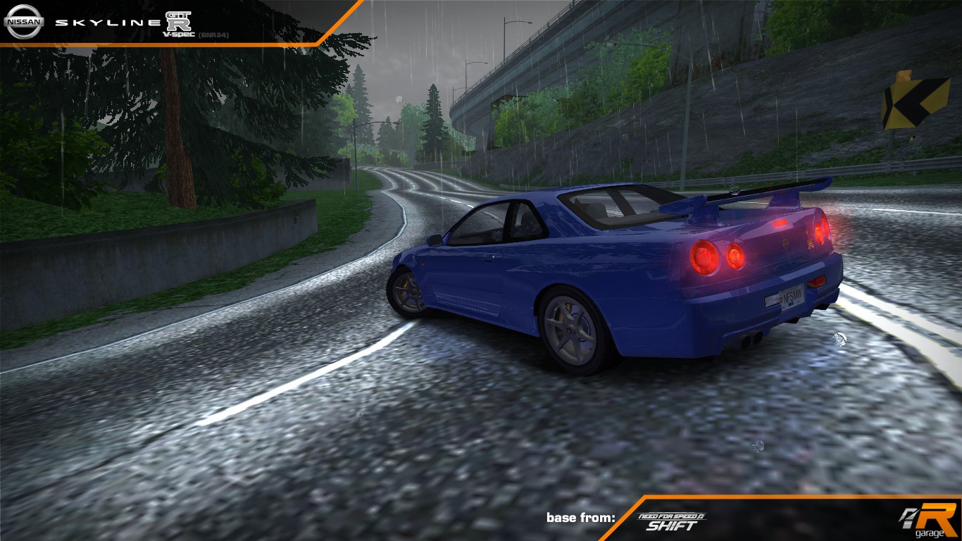 nissan skyline nfs most wanted