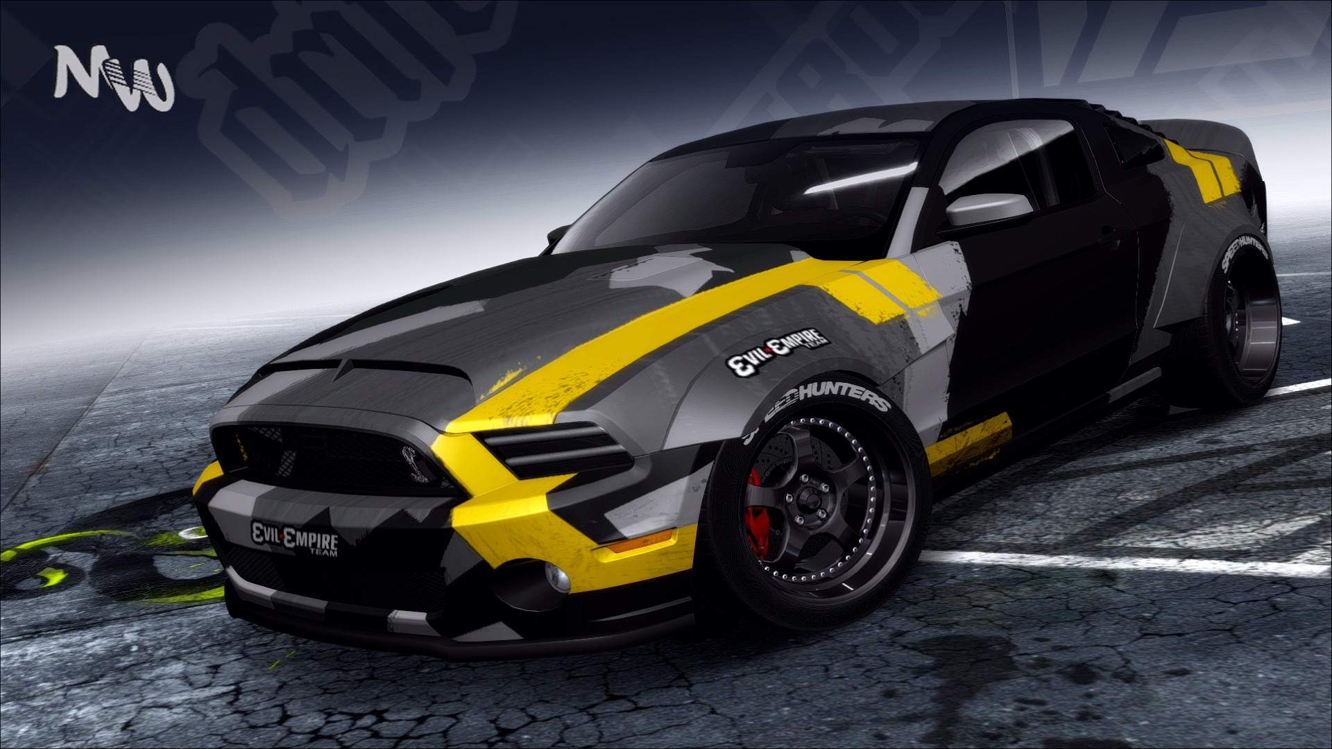 Форд Мустанг Шелби gt 500 нфс